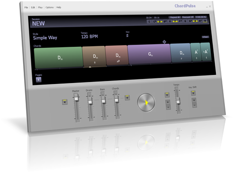 智能乐队和弦工具 ChordPulse v2.6 WIN版