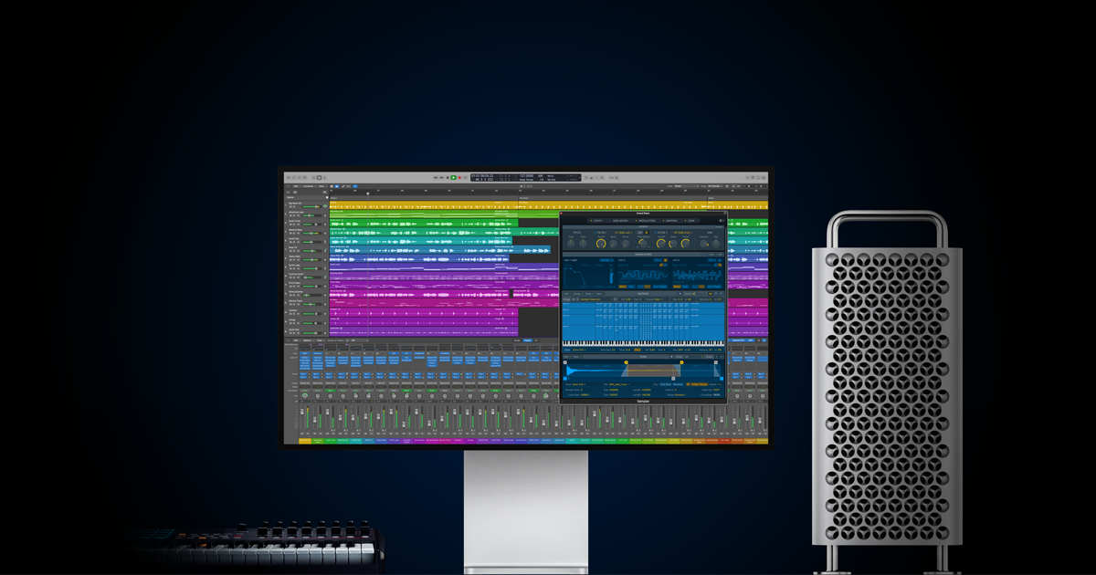 苹果专业音乐制作软件！Apple Logic Pro X v10.7.4 macOS