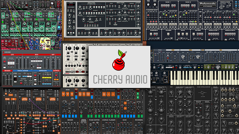 樱桃音频合成器合集！Cherry Audio Synth Bundle（WIN免安装版）