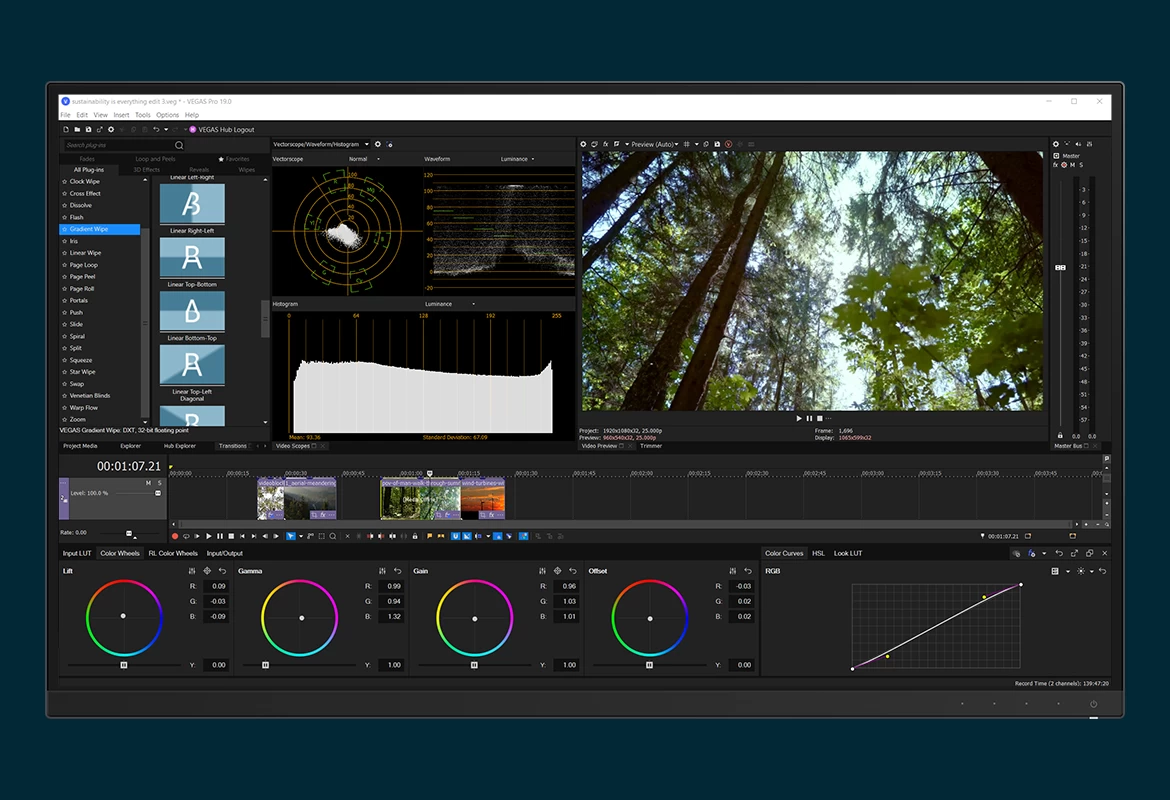 专业的时间轴视频编辑器 MAGIX VEGAS Pro v20.0.0.214 WiN版