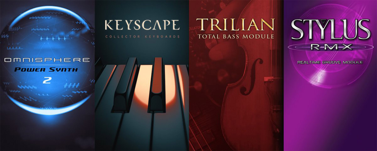 Spectrasonics 四巨头Omnisphere & Keyscape & Trilian & StylusRMX 音色库完整版WIN MAC（含原生M芯片主程序及安装教程）