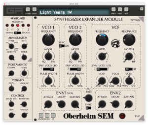 模块模拟合成器插件！GForce Oberheim SEM v1.0.0 WiN&MAC | 超级编曲家