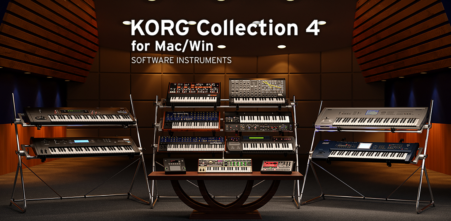 虚拟硬件合成器全集！KORG Collection 4 v4.0.0 WiN&MAC