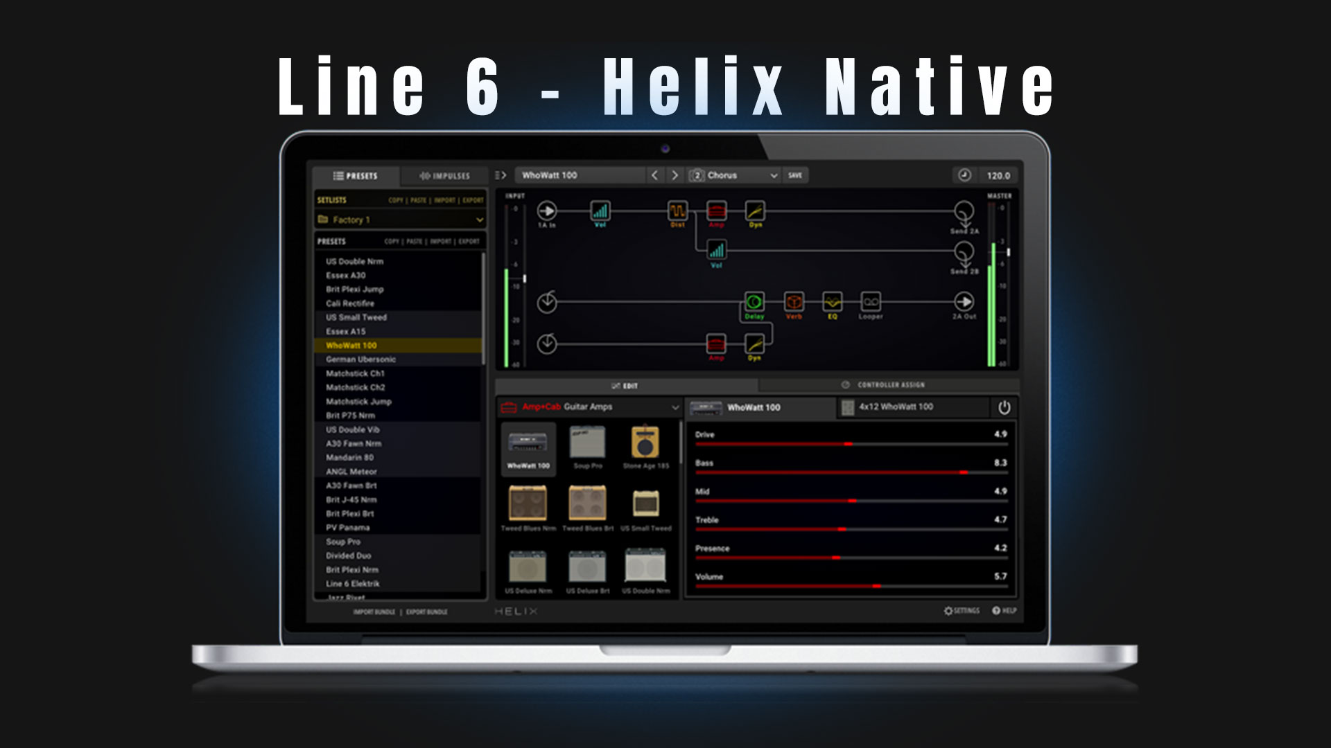 吉他效果器 Line 6 Helix Native v3.50 WIN版