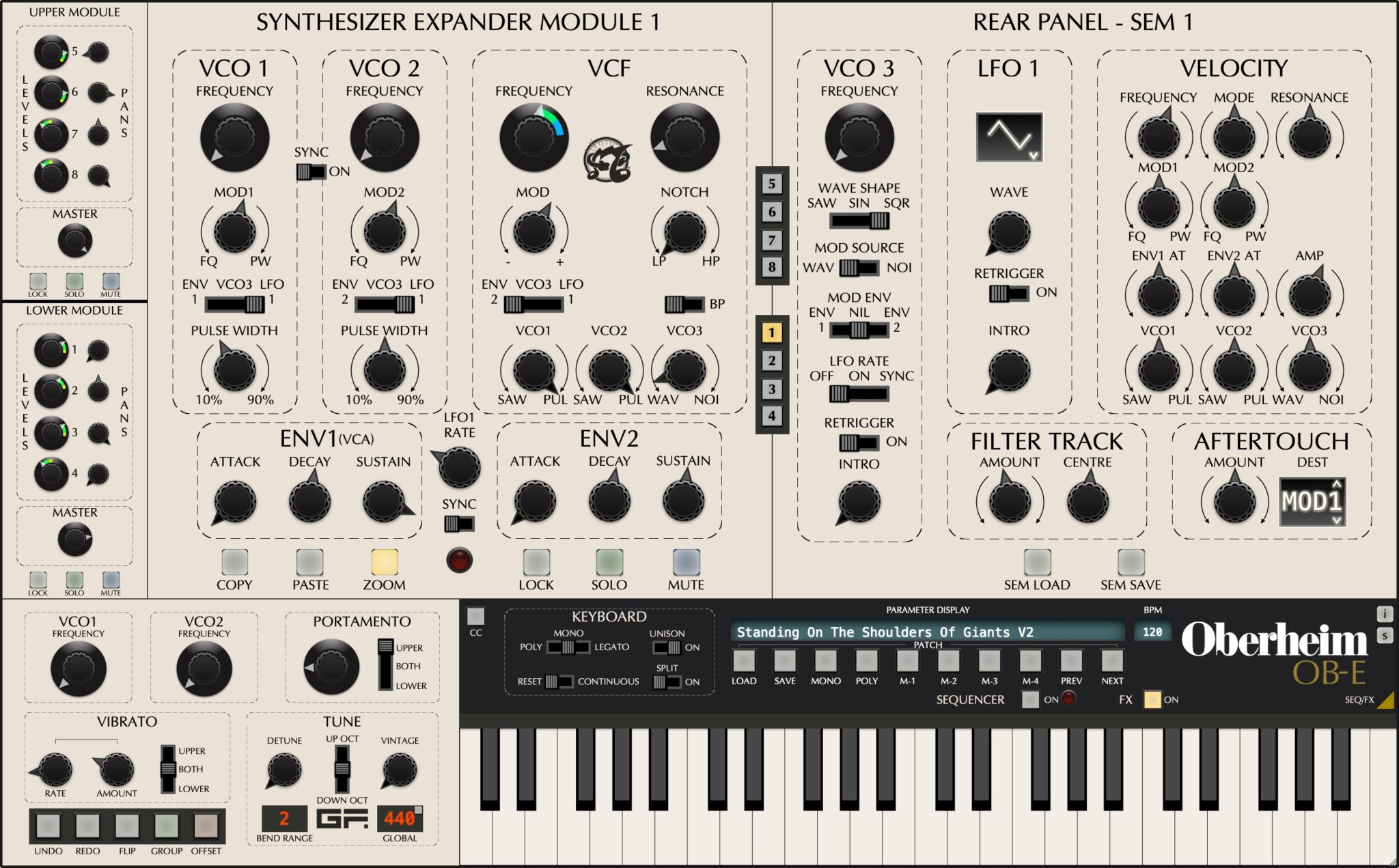 传奇合成器！GForce Oberheim OB-E v2.1.1 WiN&MAC