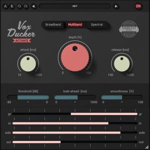 人声侧链工具 Soundevice Digital VoxDucker v1.0 WIN&Mac | 超级编曲家