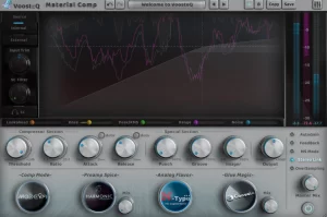 高端压缩效果器！VoosteQ Material Comp v1.7.1 WIN&MAC | 超级编曲家