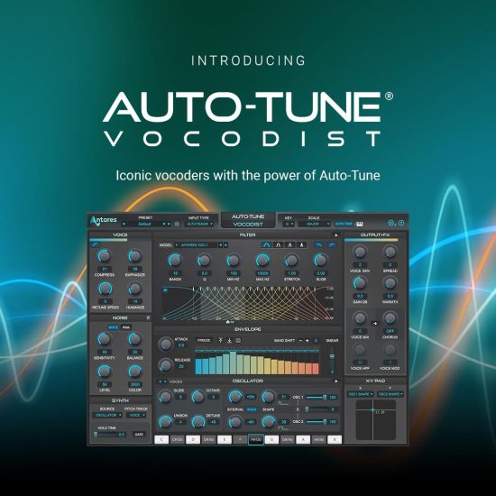 人声声码合成器 Antares Auto-Tune Vocodist v1.1.0 WIN版 | 超级编曲家