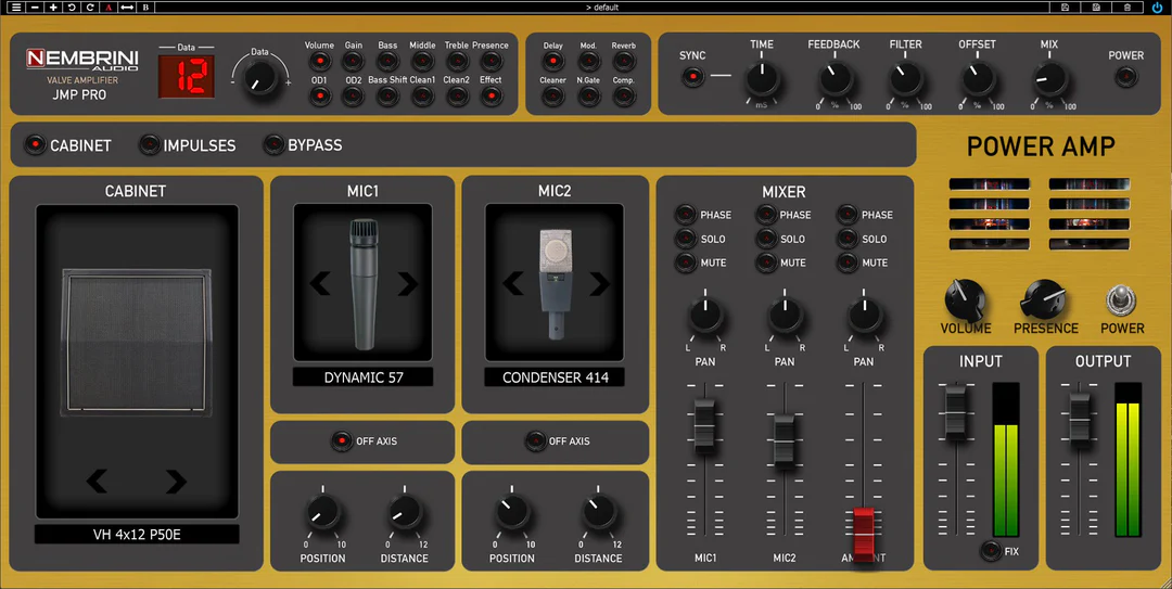 电子管放大器！Nembrini Audio JMP Pro Valve Guitar Amplifier v1.0.0 WiN