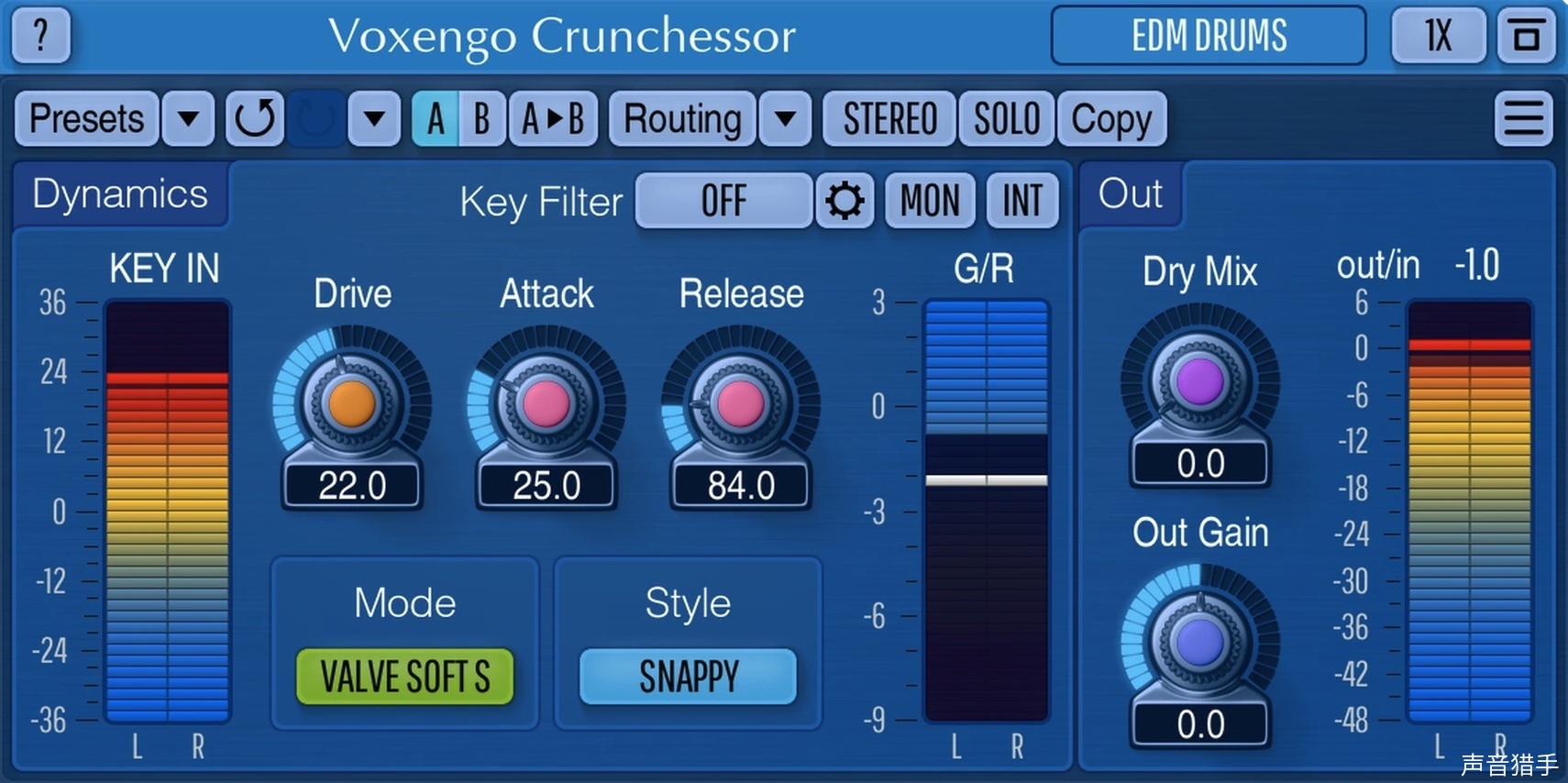 电子管压缩效果器 Voxengo Crunchessor Crunchy Compressor v2.18 WIN版