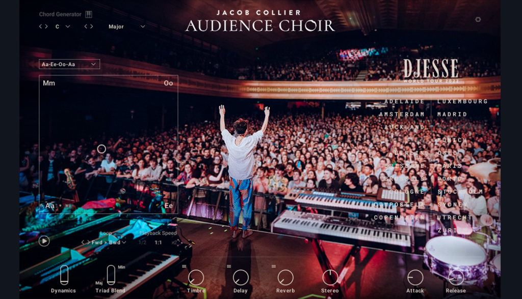 图片[1] | Jacob Collier现场观众合唱团！Native Instruments Jacob Collier Audience Choir v1.0.6 KONTAKT | 超级编曲家