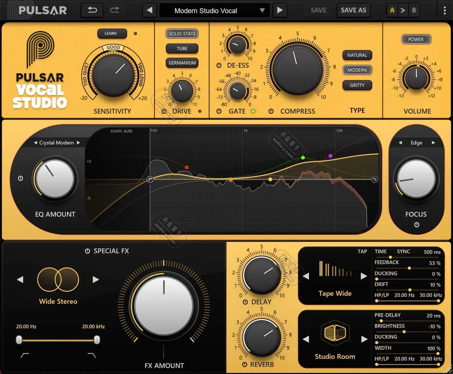 全能人声混音插件！Pulsar Audio Vocal Studio v1.0.16 WIN&MAC