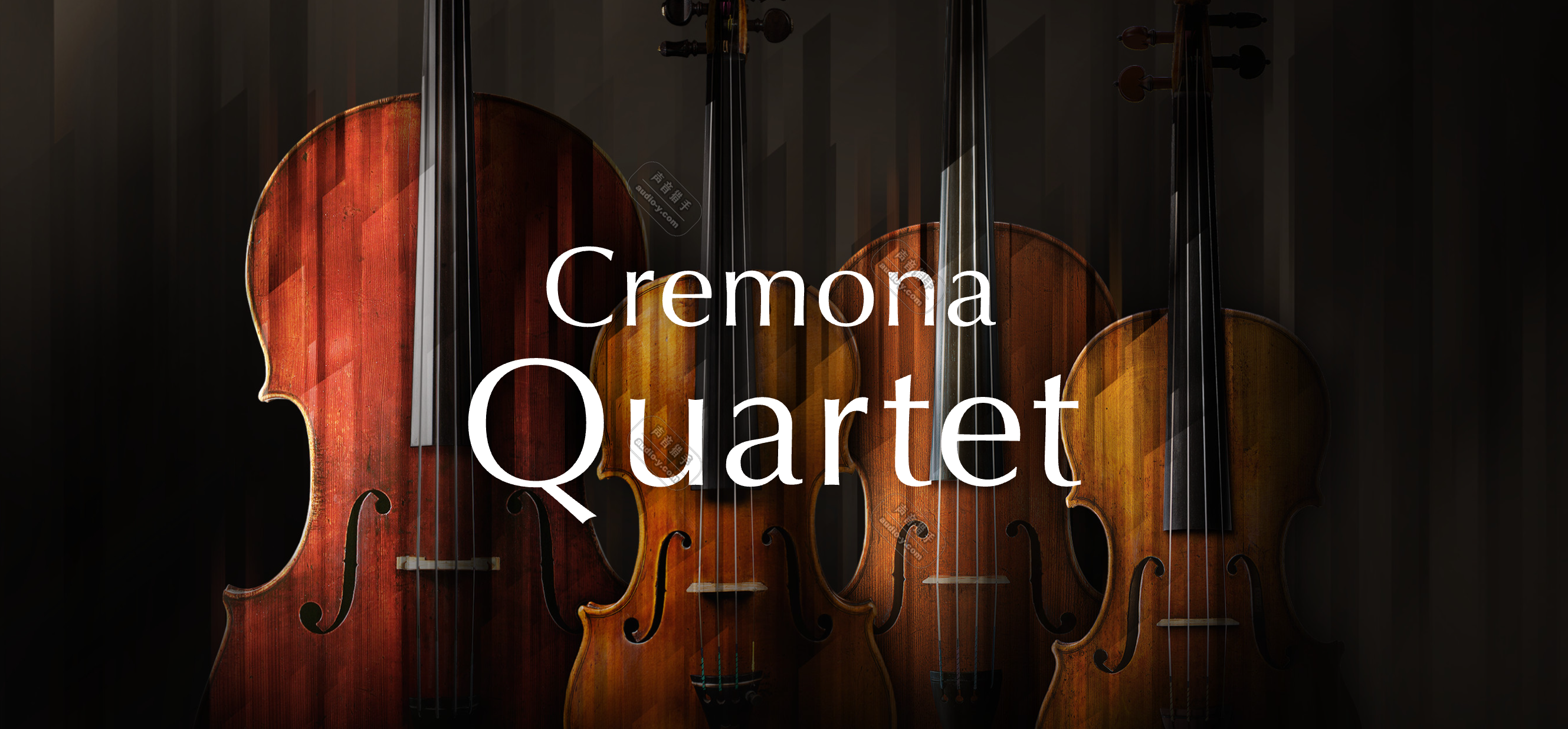 克雷莫纳独奏弦乐提琴四重奏!Native Instruments Cremona Quartet 2.0 KONTAKT