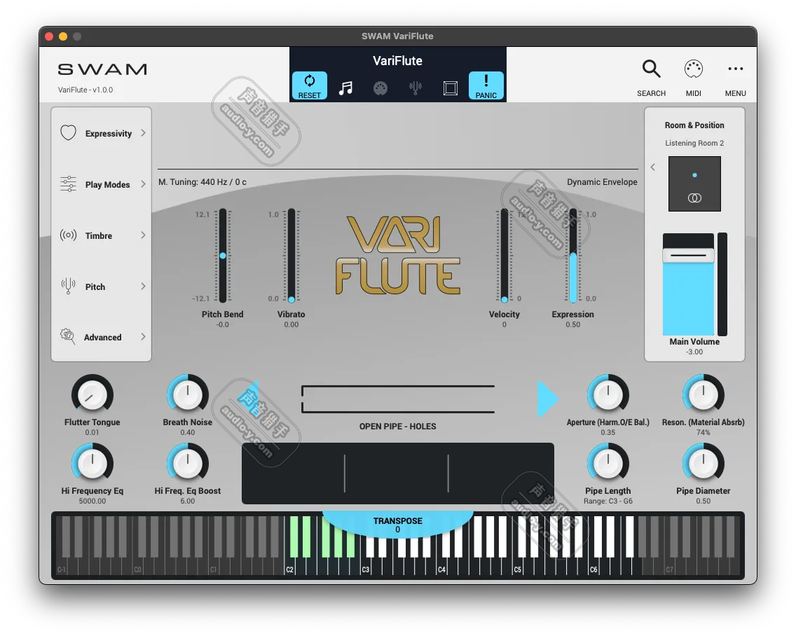 全新建模长笛音源！Audio Modeling SWAM VariFlute v1.0.0 WIN版