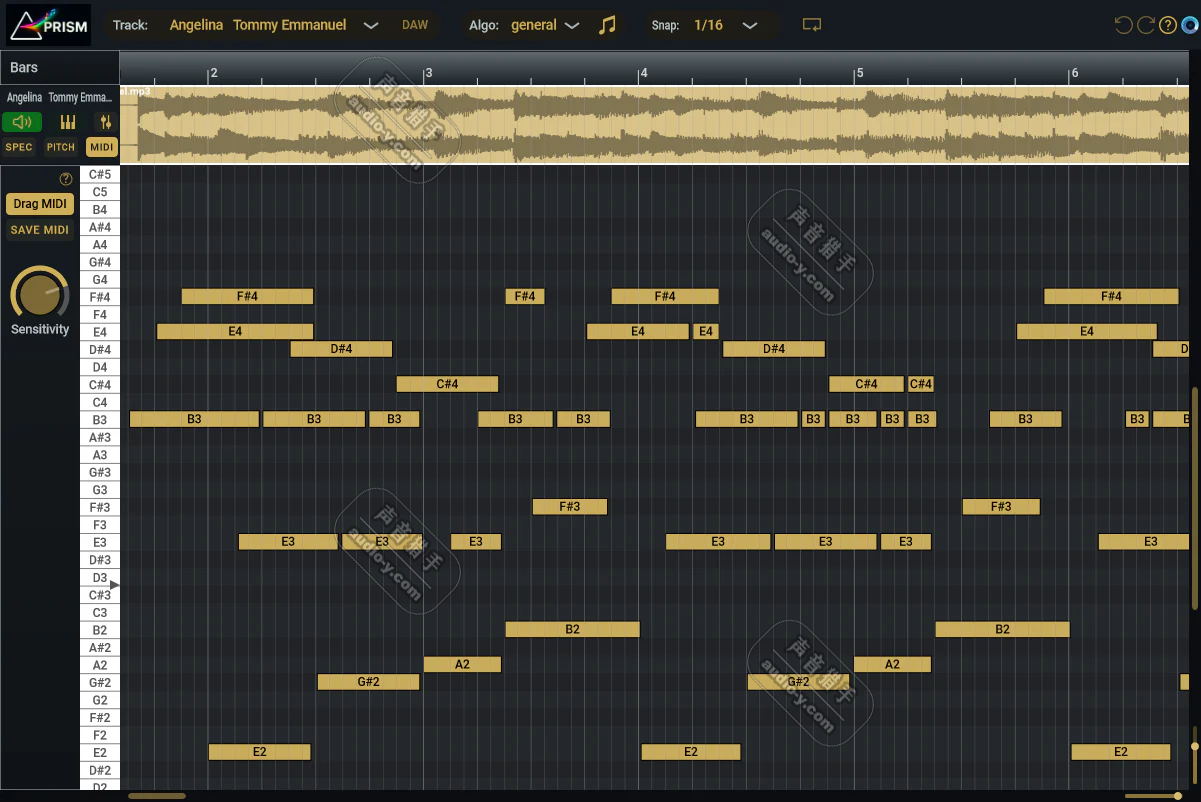 最强音频转MIDI插件！Aurally Sound Prism v1.1.01 WIN&MAC