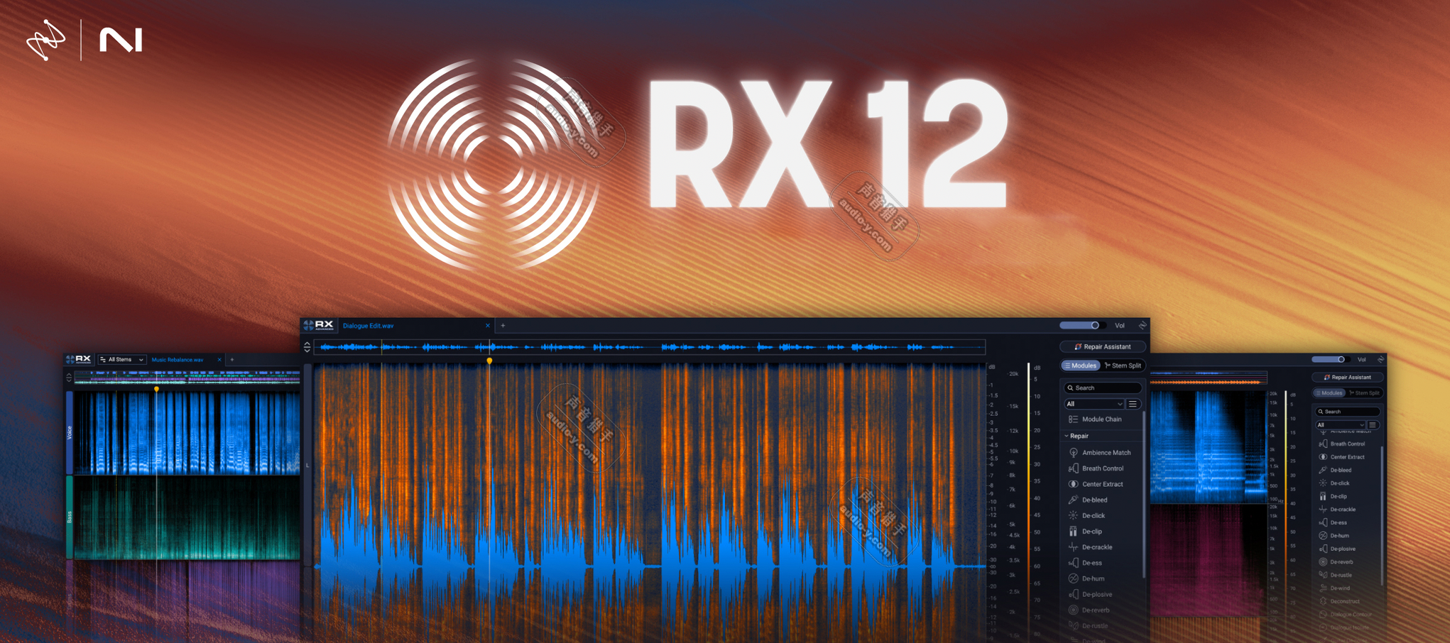 最新音频修复伴奏分离神器!iZotope RX12 Advanced v12.0.0 WIN&MAC