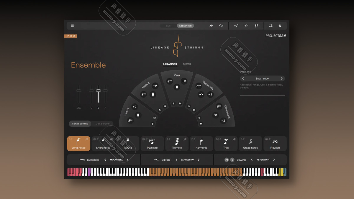 自适应智能华丽弦乐音源！ProjectSAM Lineage Strings v1.0.1 KONTAKT