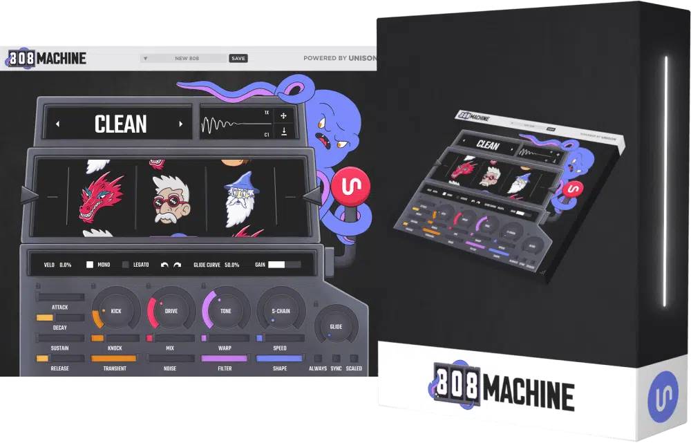 智能 AI 808采样生成器!Unison 808 Machine v1.0.44 WIN&MAC