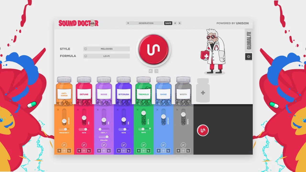 插件医生创意效果器!Unison Sound Doctor v1.3.19 WIN&MAC
