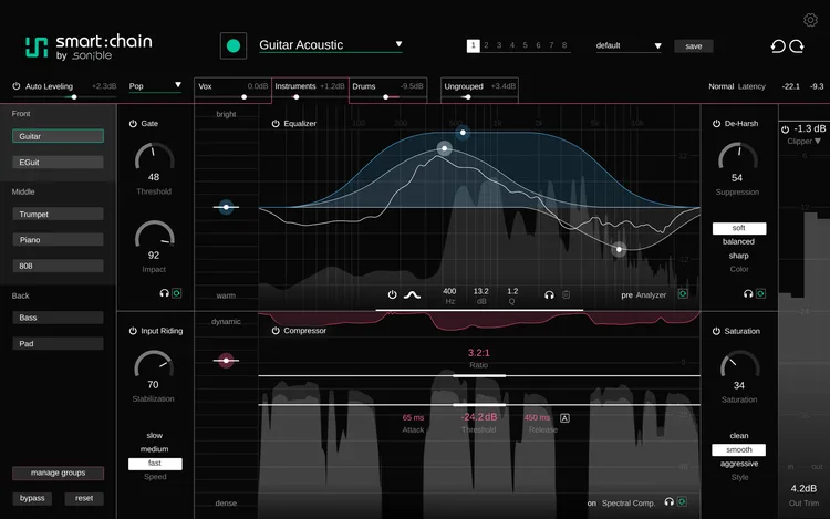 智能通道条AI混音插件!Sonible Smart:Chain v1.0.0 WIN&MAC