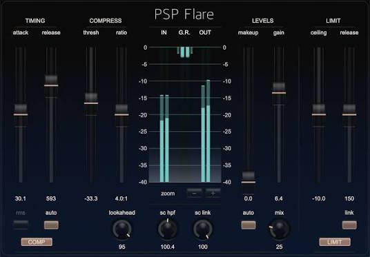心理声学压缩效果器！PSPaudioware PSP Flare v1.1.1 WIN版